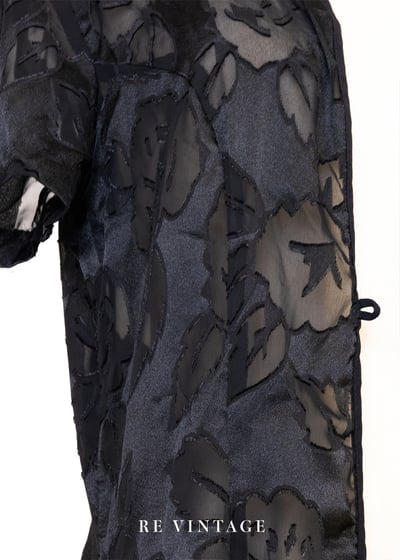 美國製 - 夜色盛開花園照山洋裝17