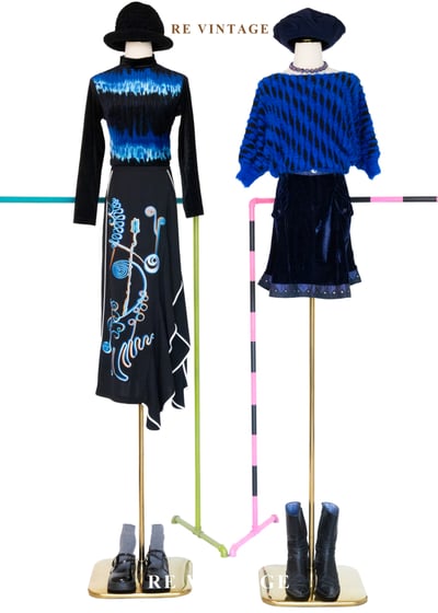 極光頻譜絨布長袖上衣2