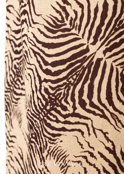 棕色迷途紋路美裙（～26"）7