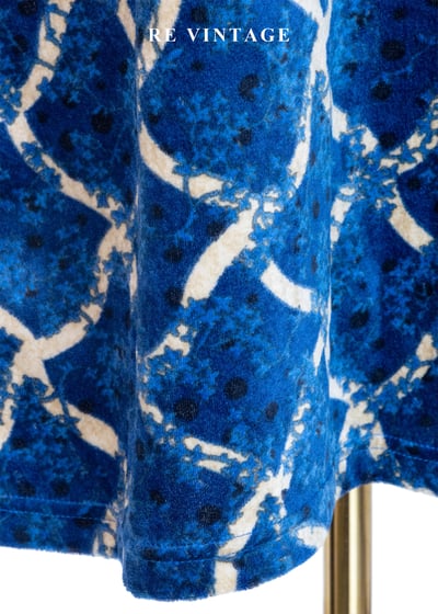 日本製 - 深海時間沖刷鱗片絨布洋裝4