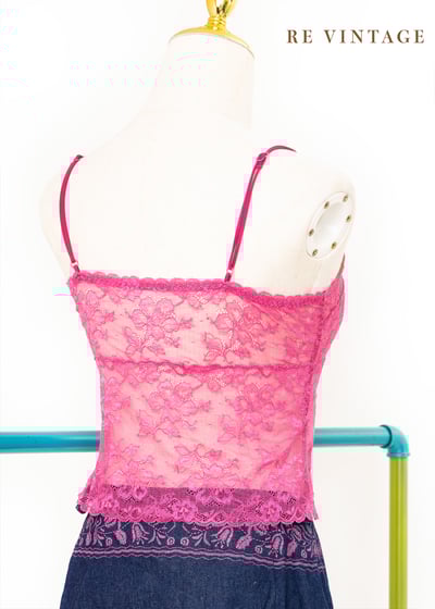 Fuchsia 辣蕾絲小背心5