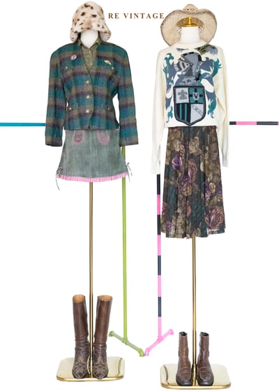 『歐洲寶貝』阿爾卑斯山少女心麂皮短裙2