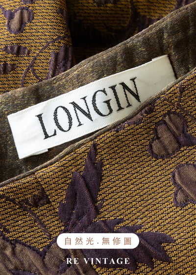 秋日神諭緹花拼接長裙（28"）14