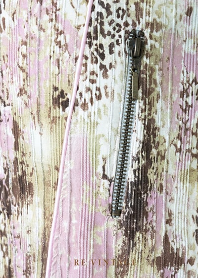 套裝短裙 - 日落柔粉豹影短裙（26-27"）4