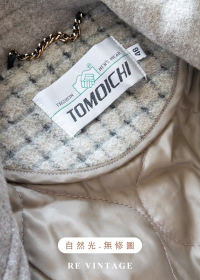 Brown Rice 微縮小方格毛呢夾克外套16