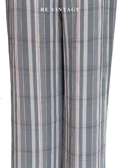色鉛筆線條冷灰色長褲（28"）10