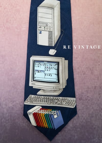 數位時代的最初夢境 - 科技硬核圖鑑領帶11