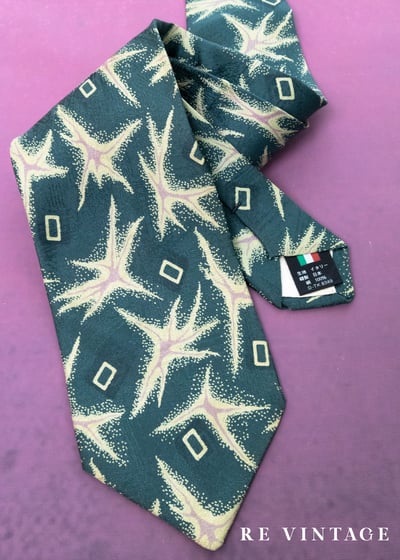 迷幻海星抽象圖騰領帶1