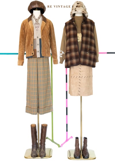 英倫Caramel 燈芯絨翻領夾克外套2