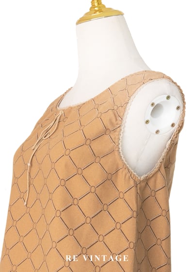 午後蜂蜜網格洋裝8