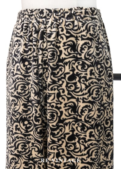 異國雕花絨布九分褲（25-32"）3