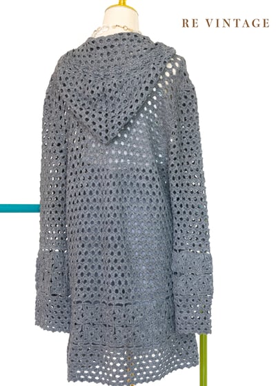 Stone Mountain 深灰色針織長版外套12