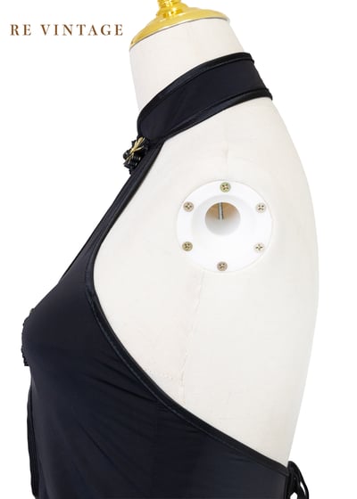 東方美人雙簍空繞頸露背上衣背心7