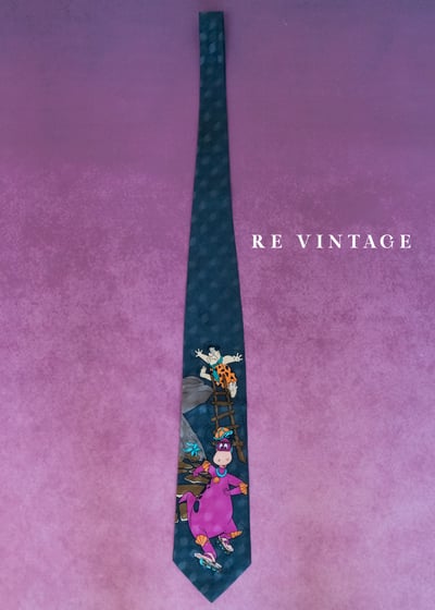 Warner Bros摩登原始人角色領帶6