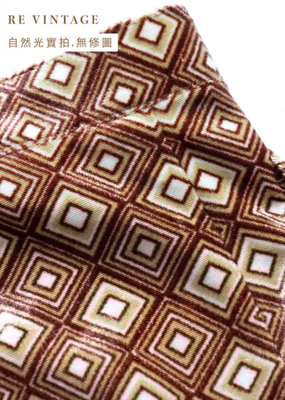 萬花筒菱格紋絨布短裙（26"）9