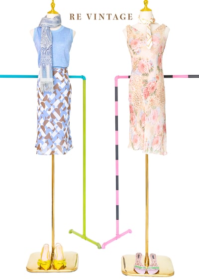 美麗佳人玫瑰豹紋氣質洋裝2