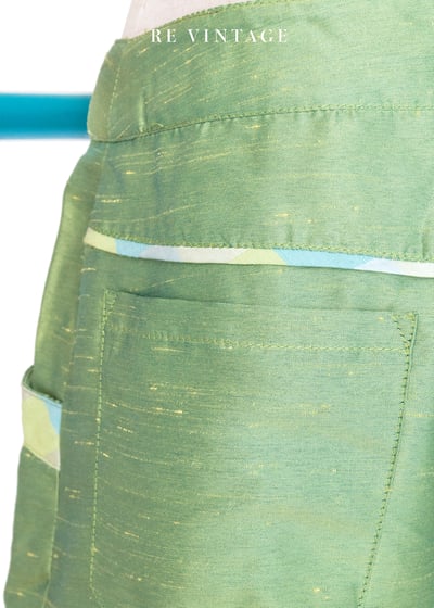 Green Flash  格紋珠珠迷你短褲（26"）9