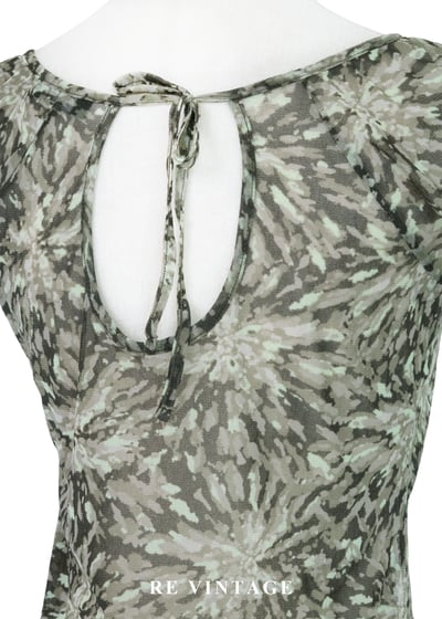 抽象墨染迷彩長版上衣11