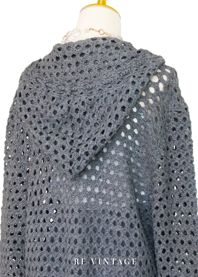 Stone Mountain 深灰色針織長版外套13