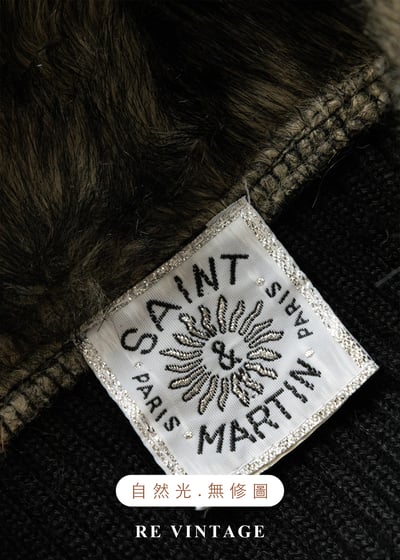 棋盤格紋毛領針織外套13