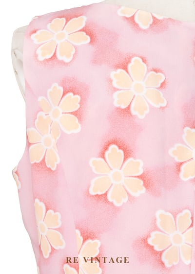 粉紅花瓣柔光擁抱長洋裝14