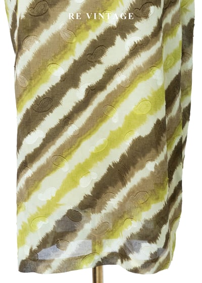 泥土與草地的復古詩長洋裝6