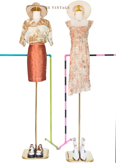 唐韻橘光華麗短裙（25"）2