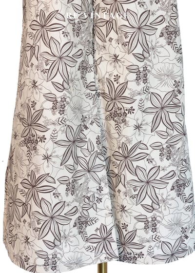 信紙上的植物速寫低腰寬版褲6