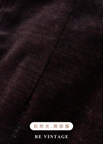 熔岩可可光澤絨布短褲（26"）8