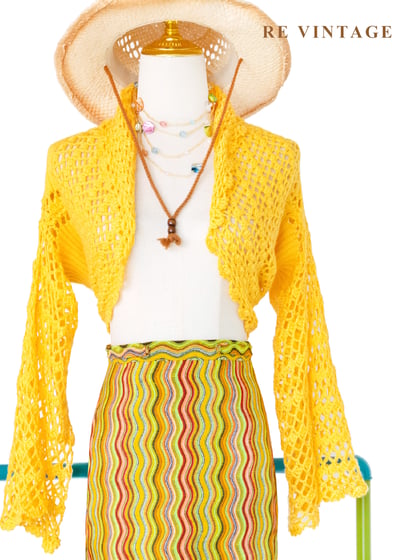 狂歡陽光嘉年華針織罩衫1