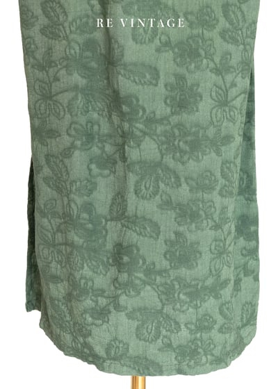 Grass Green 花朵美長裙（23-30"）5