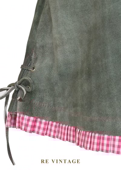 『歐洲寶貝』阿爾卑斯山少女心麂皮短裙4