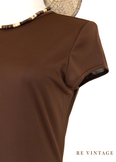 必備單品 - Toffee 棕色長版洋裝4