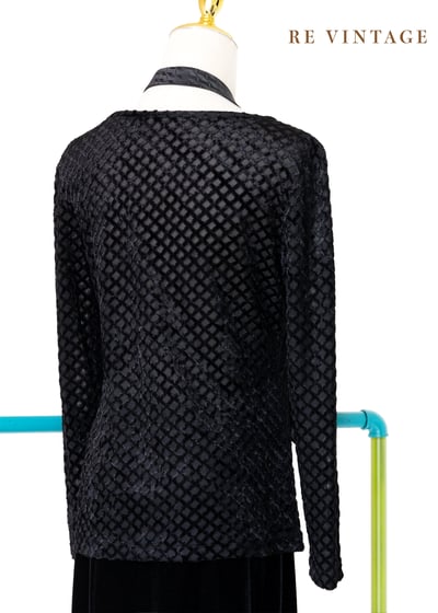 黑玫瑰花園圍籬透膚上衣6