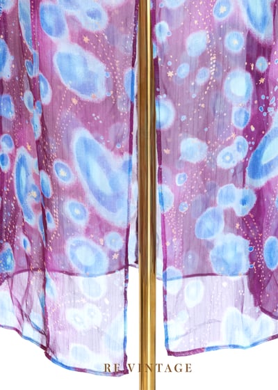 水波之上的紫光亂流美腿長洋裝6