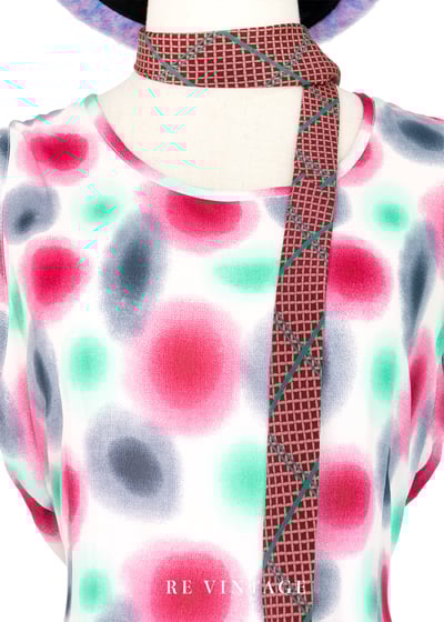 霓虹燈閃閃雪紡長洋裝5