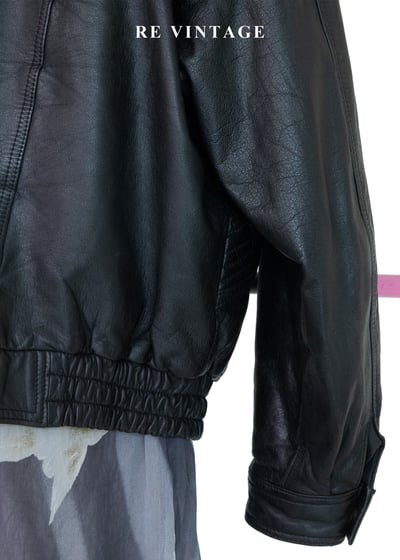 逆風黑行重工細節皮革外套14