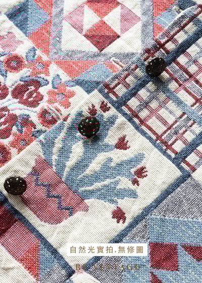 『歐洲寶物』異國風情小花園西裝背心17