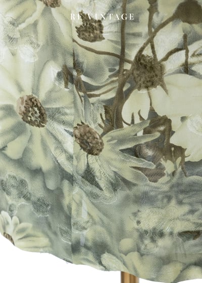 Green Filter 白花花園長裙（26"）10