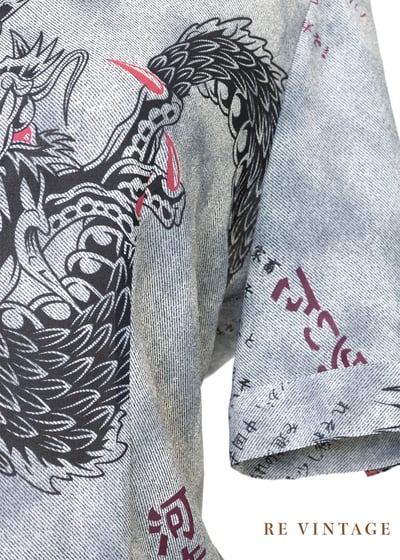 Light Gray 龍の傳人短袖上衣6