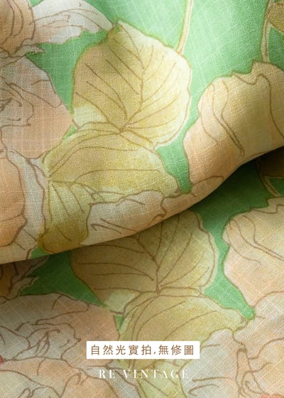 Lemon Petals 檸檬花綠意的午後洋裝16