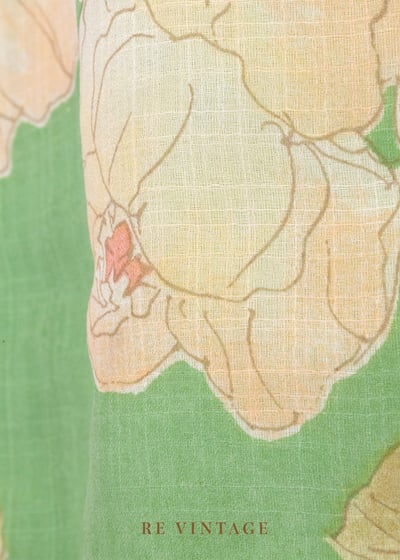 Lemon Petals 檸檬花綠意的午後洋裝8