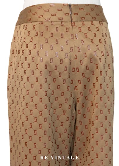 焦糖幾何學圖騰長褲（26"）8