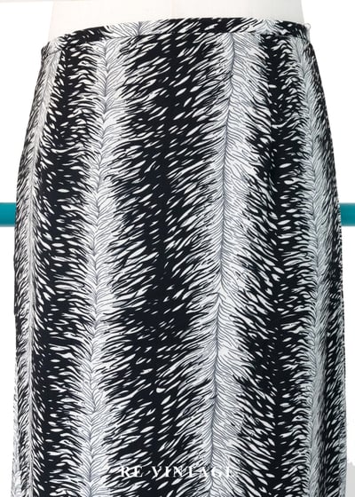 蔓延搖曳の羽毛中長裙（28"）3