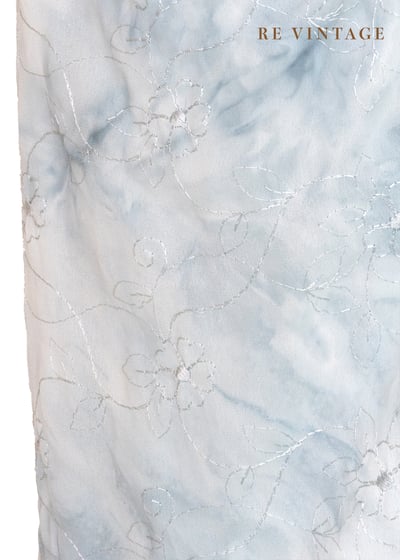 美國製 - 雲幕白花層層美裙（27-31"）8