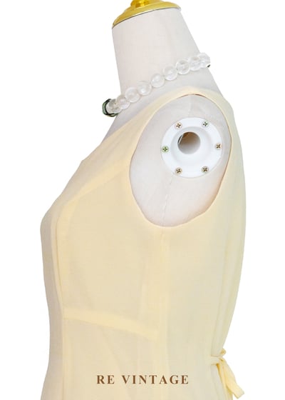 蝴蝶失眠詩 - 檸檬奶霜刺繡洋裝7