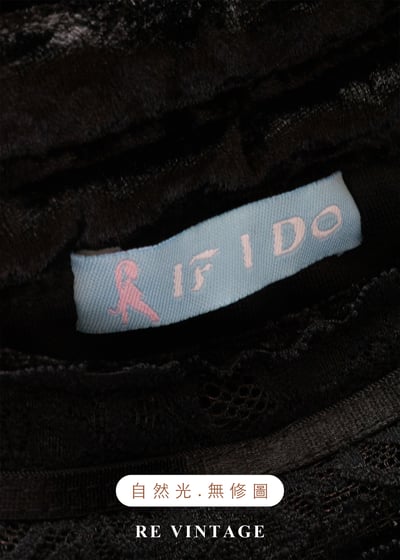 質感單品 - 黑天鵝絨布圓領迷你洋裝15