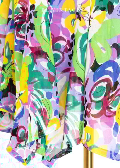 畫家畫布玩色顏料短裙（26"）7