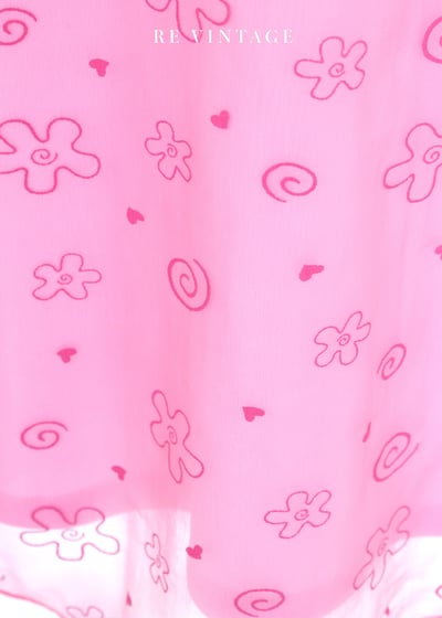 奧莉薇戀愛中小花中長裙（26")7