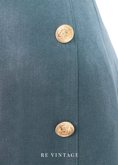 氣質單品 - 金星排序海風藍綠色長裙（26-30"）5